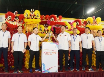 把体育场搬进商场 IOI携手名将培育人才