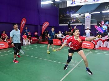 【资讯】李宁3人羽球赛 8月17日掀开战幔