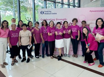 【资讯】粉红十月：ParkCity医疗中心“粉红健康” 提高乳癌认知凝聚支持力量