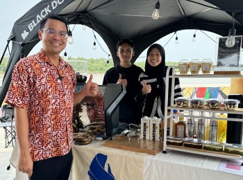 【商讯】河边文化咖啡节 李健聪跨区文化交流