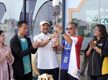 【资讯】林祥贵义跑2200公里 完成吉打首站