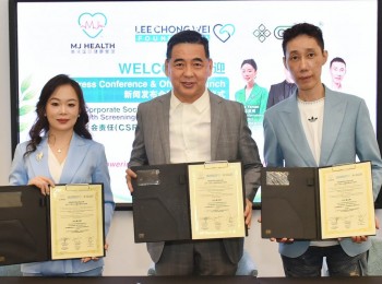【资讯】李宗伟基金联手美兆 推全国教师健康筛检计划