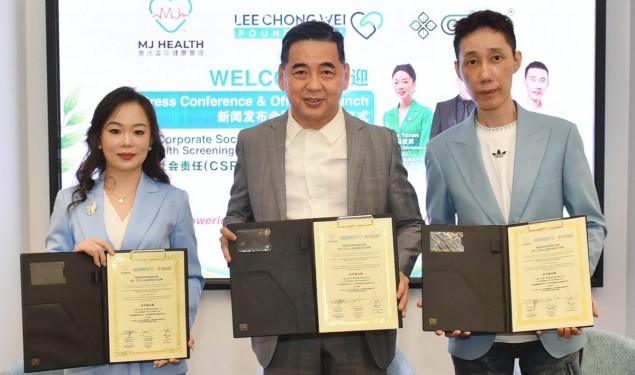 【资讯】李宗伟基金联手美兆 推全国教师健康筛检计划